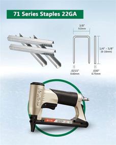 img 3 attached to 🔒 Efficient STAPLER CROWN FURNITURE STAPLES MT7116 - Superior Stapling at your Fingertips!