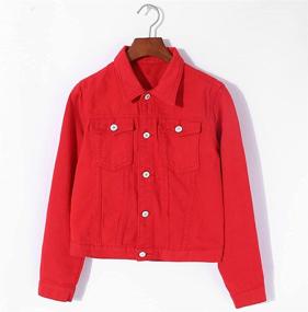 img 2 attached to Only Womens Jacket Sleeve Jean Women's Clothing and Coats, Jackets & Vests