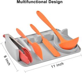 img 2 attached to 🔧 TATBOOMU Silicone Upgraded Multiple Utensils: Enhancing Kitchen Efficiency