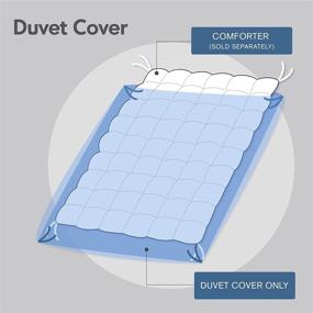 img 3 attached to 🛏️ Mi Zone Duvet: Modern Casual Comforter Cover for Boys Bedroom Décor - Vibrant Colorblock Design, All Season Twin Bedding, Ashton Khaki/Navy