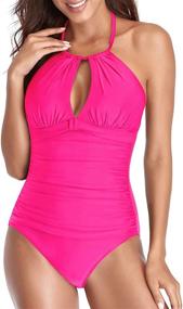 img 3 attached to 👙 Control Bathing Women's Clothing: Tempt Me Swimsuits & Cover Ups that flatter