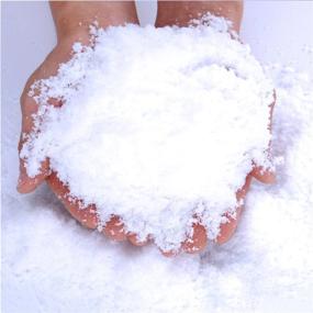 img 2 attached to ❄️ Bigib Make 2 Gallons Fake Instant Snow Powder: Perfect Slime Supplies for Amazing Cloud Slime Creations with Charms