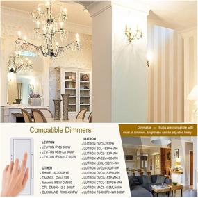 img 2 attached to 💡 DIMMABLE CHANDELIER DECORATIVE INDUSTRIAL Candelabra Bulb – Electrical Equivalent Solutions