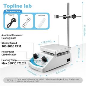 img 2 attached to Plate Magnetic Stirrer Mixer Control