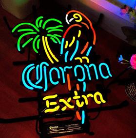 img 1 attached to 🦜 Vibrant XPGOODUSA Parrot Neon Sign - Eye-Catching Wall Light for Home Decor, Bar, Man Cave, and Game Room