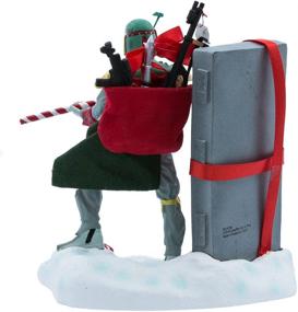 img 2 attached to 🎄 STAR WARS Kurt S. Adler 8-Inch Fabric Mache Boba Fett Tabletop Christmas Decoration