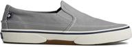 sperry mens halyard slip canvas logo