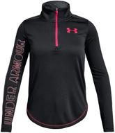 🏋️ оптимизирован для seo: девочки under armour tech половина-молнии логотип