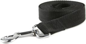 img 3 attached to Ultimate Strong Durable Nylon Dog Leash: Ideal for Medium to Large Dogs, Perfect for Walking, Training, or Exploring - 10ft Long and 1 inch Wide