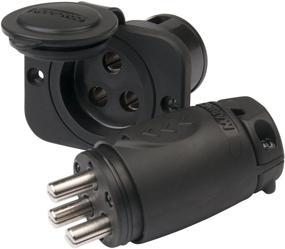 img 1 attached to 🔌 Marinco 70A 12VCPS3 Trolling Motor Plug and Receptacle