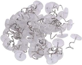 img 3 attached to Enhance Upholstery Elegantly: GREEN FABWOOD Twisty Pins 50/pkg for Slipcovers, Bedskirts, and More