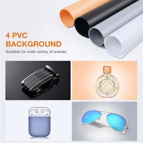 img 1 attached to Yesker Brightness Adjustable Photography Background Camera & Photo