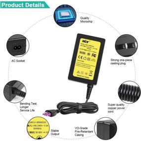 img 2 attached to 🖨️ TFDirect Printer Power Supply 30V 333mA for HP Deskjet 1050 1000 1051 1055 2050 2060 2512 3050 3052 3015A 3052A 3056A 2514 3051A 3511 3512 3055 3515 J110 J410 J510a J611 | Compatible with HP 0957-2286 0957-2290 0957-2398