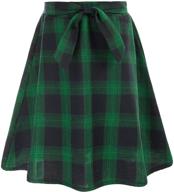 belle poque girls' clothing: green skirts of ideal length logo