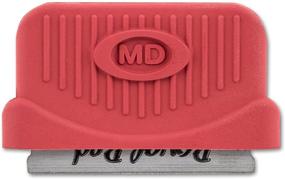 img 2 attached to 🪒 Enhanced Red MD Flexible Rubber Razor Holder: Ideal for Detail and Closeup Shaving