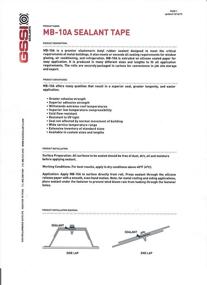 img 2 attached to 🔒 GSSI Sealants Butyl Tape 1/8" x 1" x 40' Off White Color (1 Roll): Ultimate Sealing Solution for Windows, Air Conditioning, RV, and Refrigeration - Far Superior to Putty