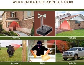 img 3 attached to 🌞 eMACROS Solar Receiver for Improved Driveway Alarm Coverage up to 1/2 Mile