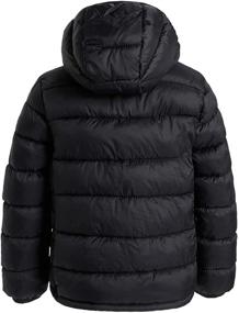 img 3 attached to 🧥 Hooded Puffer Jackets for Boys and Girls - Lightweight and Packable - Autumn and Winter Coat, Warm and Comfy: Ultimate Outerwear for Kids