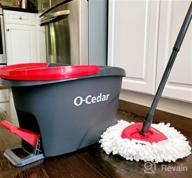 img 1 attached to 🧹 Efficient Floor Cleaning with the O-Cedar EasyWring Microfiber Spin Mop and Bucket System review by Morgan Gilmore