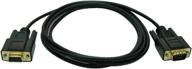 🔌 6-ft. tripp lite null modem serial rs232 cable (db9 m/f) (p454-006) logo