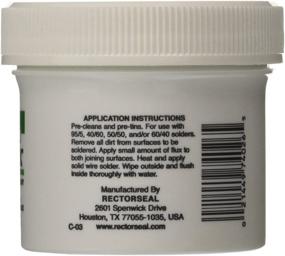 img 2 attached to 🔥 Rectorseal 74026 3 Ounce C Flux: Superior Soldering Solution for Effortless Flux Application