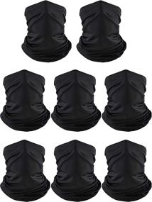 img 4 attached to Breathable Neck Gaiter Scarf Balaclava for Summer UV Protection and Face Cover