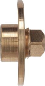 img 1 attached to 🚤 Attwood 7555-3 Bronze Garboard Drain Plug: Efficient Bilge Drainage Solution with Removable Nut, 3/8-Inch Neck Depth, ½-Inch NOT Drain