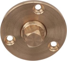 img 2 attached to 🚤 Attwood 7555-3 Bronze Garboard Drain Plug: Efficient Bilge Drainage Solution with Removable Nut, 3/8-Inch Neck Depth, ½-Inch NOT Drain