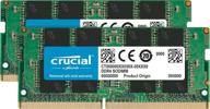 🚀 high-performance crucial ram 32gb kit (2x16gb) ddr4 3200 mhz cl22 laptop memory - boost your laptop's speed with ct2k16g4sfra32a! logo
