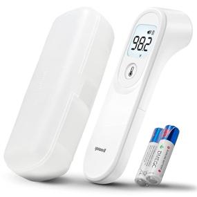 img 4 attached to Yuwell Infrared Thermometer for Adults and Children, Non-Contact Forehead Baby Thermometer with Instant & Accurate Reading, Fever Alarm and Gentle Vibration Alert
