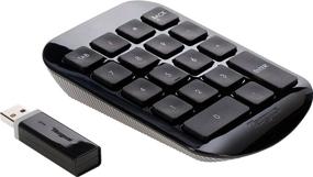 img 4 attached to 💻 Targus AKP11US Wireless Numeric Keypad - Full-Size Keys, Nano USB Receiver, Improved Accuracy, Battery Life Indicator - Windows, macOS, Chromebook Compatible (Black)