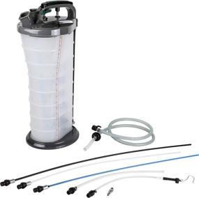 img 4 attached to 🔧 ARES 15081 - Fluid Extractor with Brake Bleeder - 10L Capacity - Powerful Suction - Manual/Pneumatic Operation - Durable Polypropylene Construction