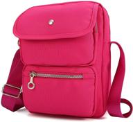 crossbody joseko multi pocketed shoulder messenger women's handbags & wallets logo