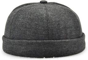 img 4 attached to Zegoo Skullcap Beanie Workless Brimless