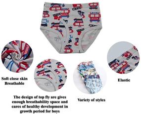 img 3 attached to Cotton Dinosaur Toddler Underwear by BYONEME: Boys' Clothing Underwear