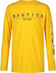 img 3 attached to 👕 Nautica Boys' Tops: Sleeve Screen Graphic T Shirt in Clothing, Tees & Shirts