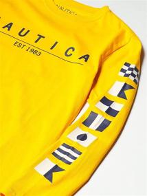 img 1 attached to 👕 Nautica Boys' Tops: Sleeve Screen Graphic T Shirt in Clothing, Tees & Shirts