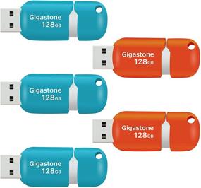 img 4 attached to Gigastone 5 Pack USB2 0 Capless Retractable