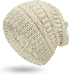 img 4 attached to Muryobao Womens Winter Knitted Slouchy Outdoor Recreation and Climbing