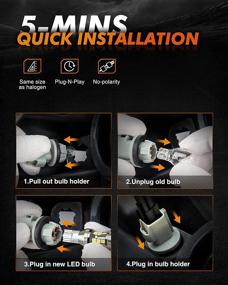 img 1 attached to 💡 SEALIGHT 921 LED Bulbs, Upgraded 912 921 Reverse Light T15 Backup Bulb LED 2600Lumens 6000K Xenon White W16W 906 904 902 Super Bright Light, Pack of 2