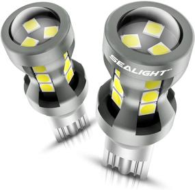 img 4 attached to 💡 SEALIGHT 921 LED Bulbs, Upgraded 912 921 Reverse Light T15 Backup Bulb LED 2600Lumens 6000K Xenon White W16W 906 904 902 Super Bright Light, Pack of 2