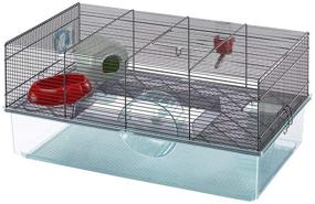 img 4 attached to 🐹 Favola Hamster Cage: All-Inclusive with Free Accessories, Large Size, and 1-Year Warranty