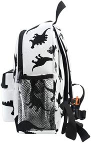 img 1 attached to 🦖 Dinosaur Detachable Preschool Backpack: OREZI Backpacks for Kids - Explore, Learn & Play!