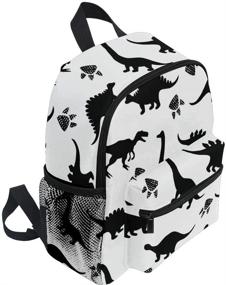 img 3 attached to 🦖 Dinosaur Detachable Preschool Backpack: OREZI Backpacks for Kids - Explore, Learn & Play!