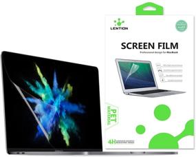 img 4 attached to 📱 LENTION MacBook Pro 13-inch Clear Screen Protector 2016-2020, Model A1706/A1708/A1989/A2159/A2251/M1, High Definition Protective Film with Hydrophobic and Oleophobic Coating