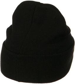 img 2 attached to 🧢 Ultimate Comfort and Style: Big Size Superior Cotton Long Knitting Beanie