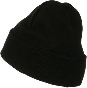 img 3 attached to 🧢 Ultimate Comfort and Style: Big Size Superior Cotton Long Knitting Beanie