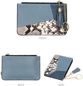 img 3 attached to Wallet Credit Organizer Holder Zipper Women's Handbags & Wallets