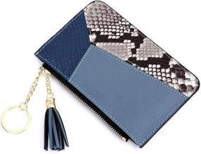 img 4 attached to Wallet Credit Organizer Holder Zipper Women's Handbags & Wallets