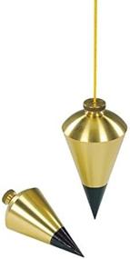 img 2 attached to 🔩 Stanley 47-973: A Reliable 8-Ounce Brass Plumb Bob for Accurate Vertical Alignments